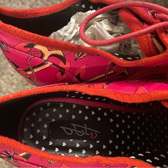 Iron Fist Love Me Not Lace Up platform bootie Size 11US—Fits like a 10 - Picture 4 of 5